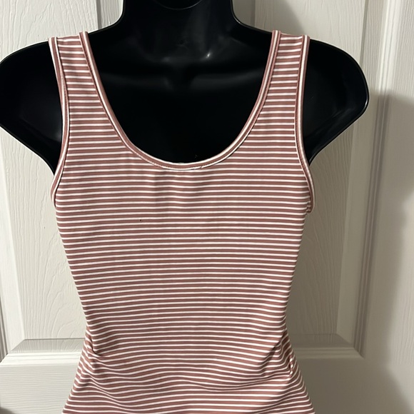 Striped mauve/white bodysuit - Picture 5 of 5